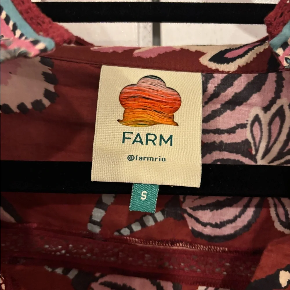 Farm Rio Ruffle Blouse - Picture 2 of 4